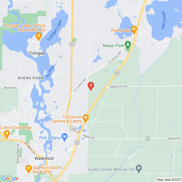 Waukesha Concrete Company location map