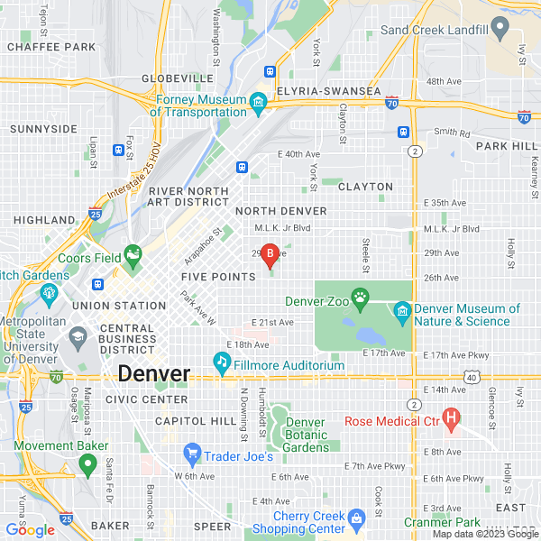 Denver Concrete Solutions location map