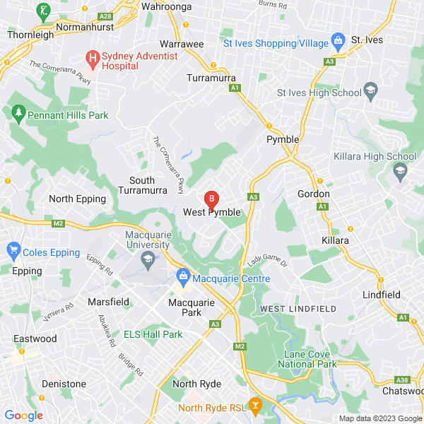 Timber Decks Sydney location map