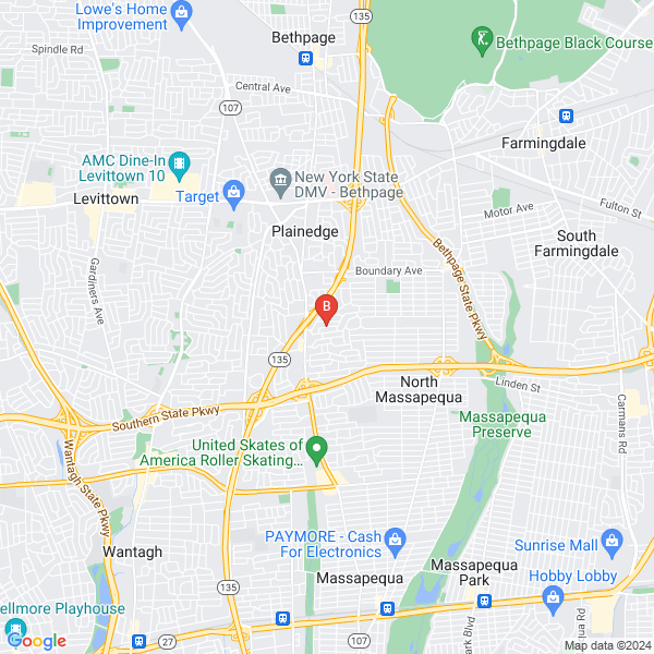 Nassau County Licensed Electrician location map