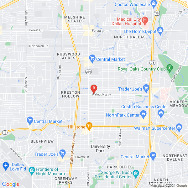 Towing In Dallas Tx location map