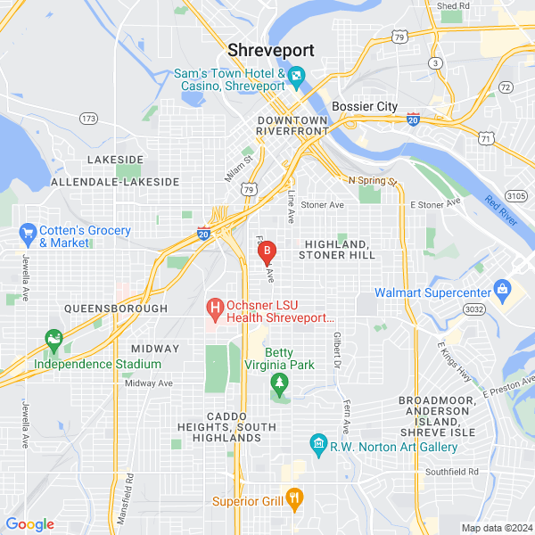Fairfield Manor Bed and Breakfast location map