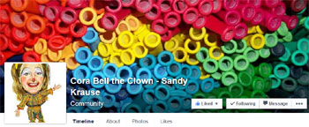 Cora Bell the Clown business image
