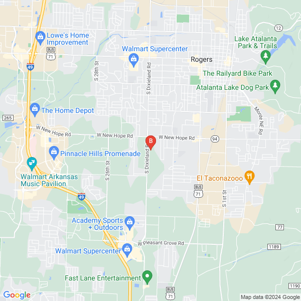 Zone Health Chiropractic location map