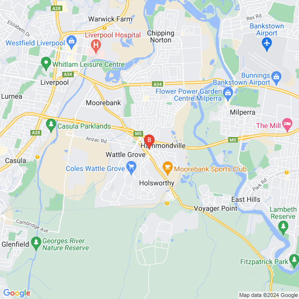 Web Design A1 Services location map