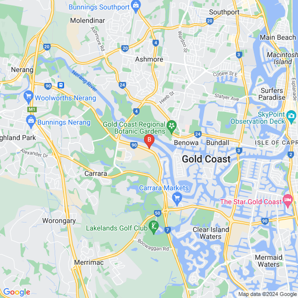 Frazer Goodman Entertainment location map