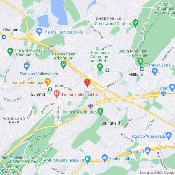 Roeland Bathroom Enhancers location map: 22 Middle Ave, Summit, NJ, Summit, NJ