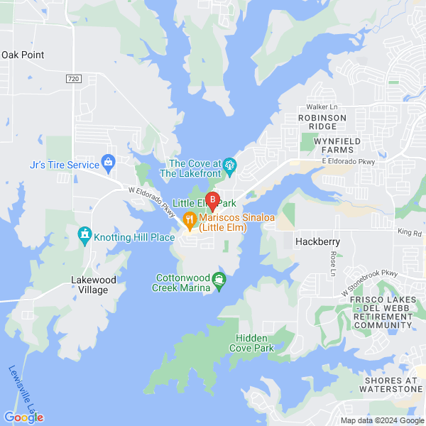 Towing In Little Elm Tx location map