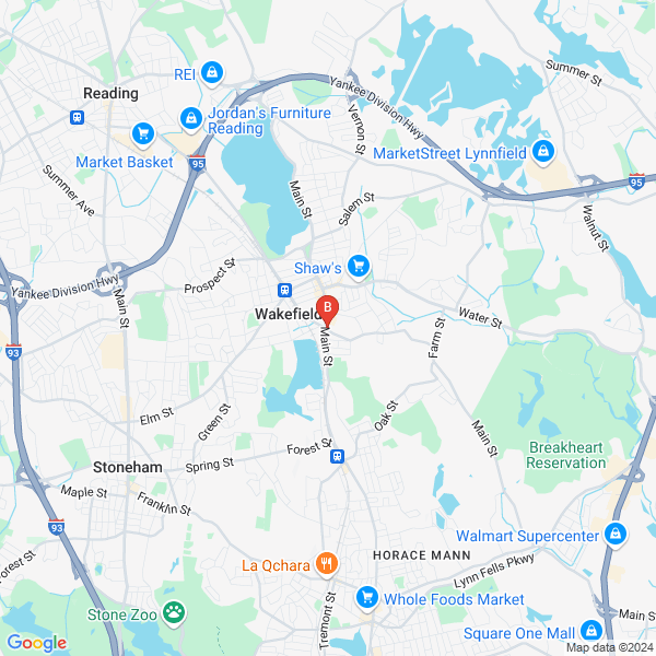 Kumon Math and Reading Center of Wakefield location map