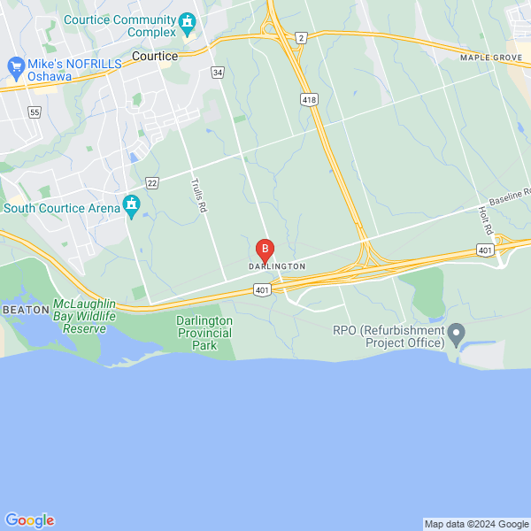 Brandom Kitchens & Bath Design Centre location map